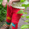 Red Knee Patch Star Joggers