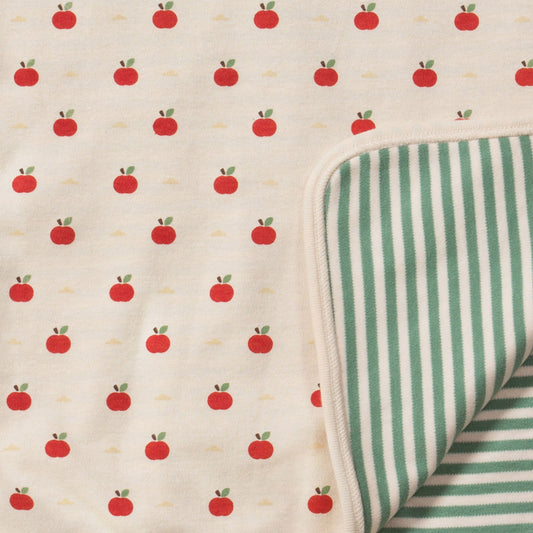 Apple Of My Eye Organic Baby Blanket