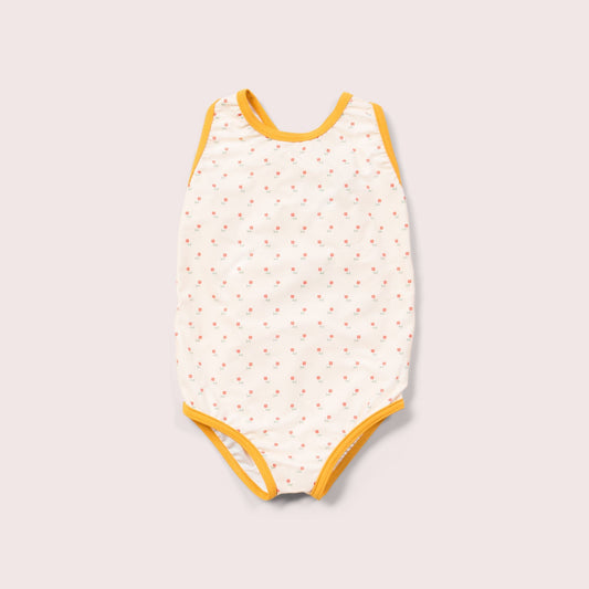 Rose Flowers UPF 50+ Recycled One Piece Swimsuit