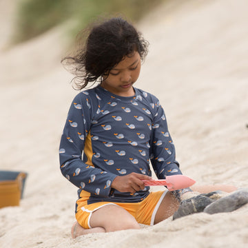 Whale Song UPF 50+ Sunsafe Long Sleeve Rash Vest