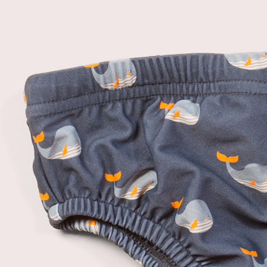 Whale Song UPF 50+ Reusable Baby Swimming Nappy
