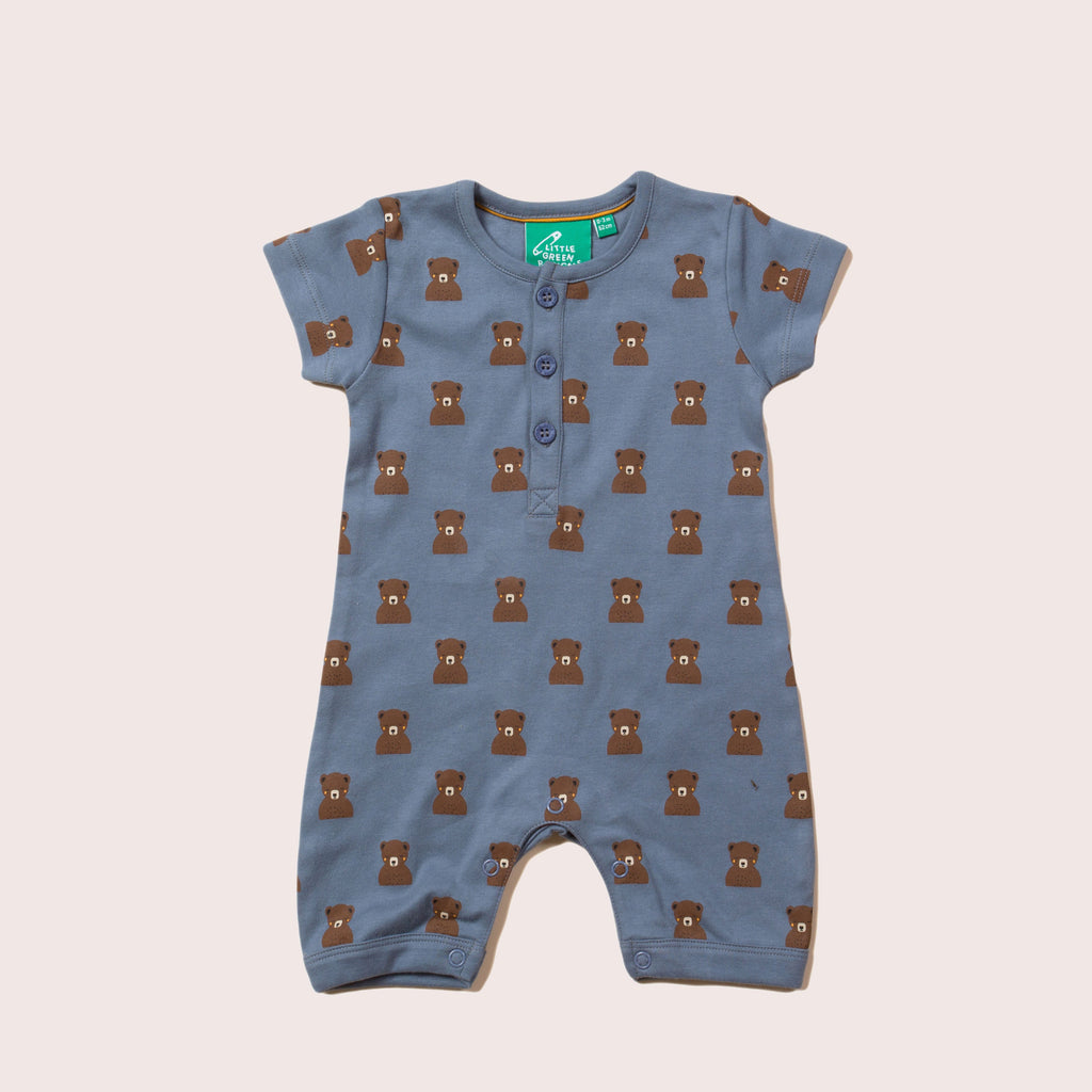 Little Green Radicals Garden Birds Organic Baby Bodysuit Set