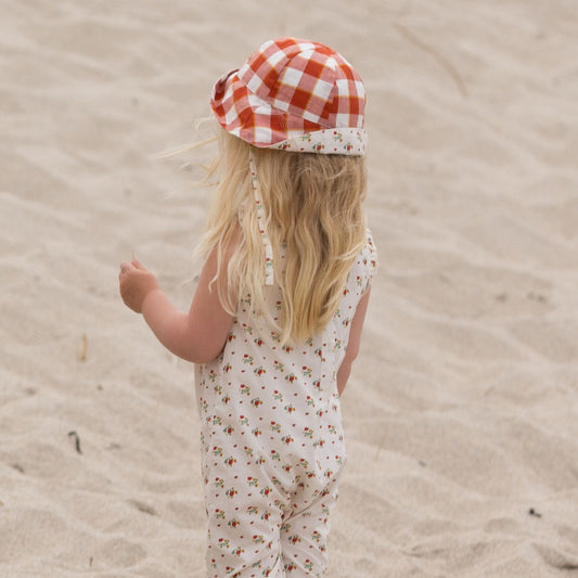 Spring Flowers Frill Summer Romper