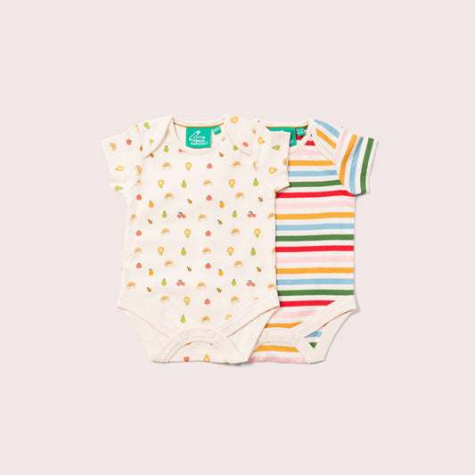 Garden Days Organic Baby Bodysuit Set - 2 Pack