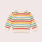 From One To Another Summer Rainbow Striped Knitted Jumper