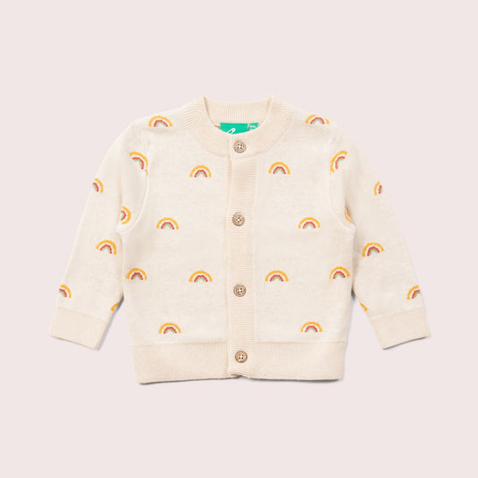 From One To Another Over The Rainbow Knitted Cardigan