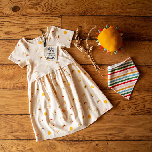 Sunshine & Rainbows Adaptive Easy Peasy Dress