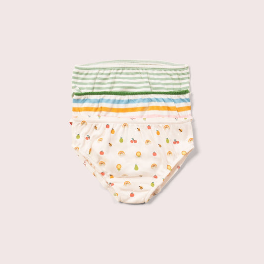 Garden Days Organic Underwear Set - 3 Pack