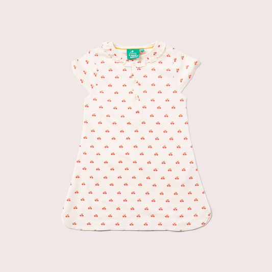 Cherry Organic Button Nightie
