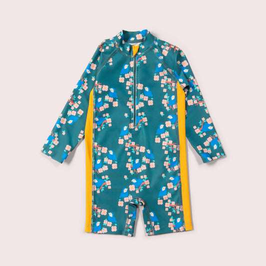 Bluebirds UPF 50+ Recycled Sunsafe Sunsuit