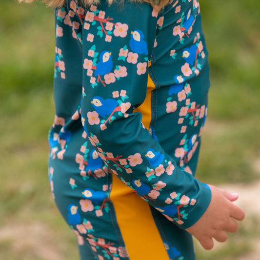 Bluebirds UPF 50+ Recycled Sunsafe Sunsuit