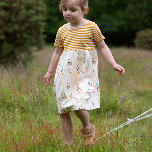 Rainbow Balloons Easy Peasy Summer Dress