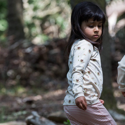 Autumn Squirrel Organic T-Shirt & Jogger Playset