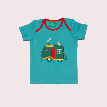 Campervan Adventures Applique Short Sleeve T-Shirt
