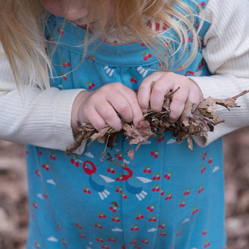 Cherry Blossom Playdays Dungarees