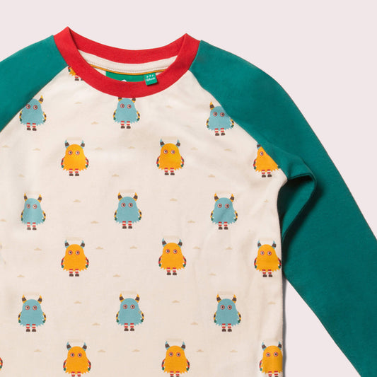 Little Monsters Long Sleeve Raglan T-Shirt