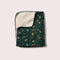 Midnight Kites Sherpa Baby Blanket