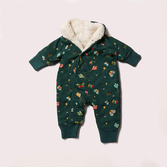 Midnight Kites Sherpa Lined Snowsuit
