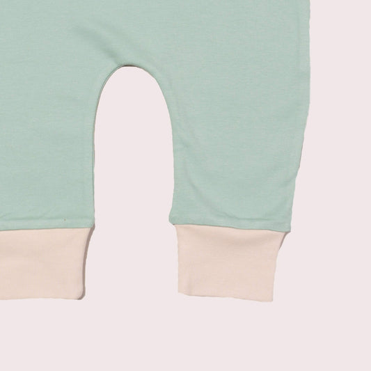 Powder Blue Organic Wriggle Bottoms