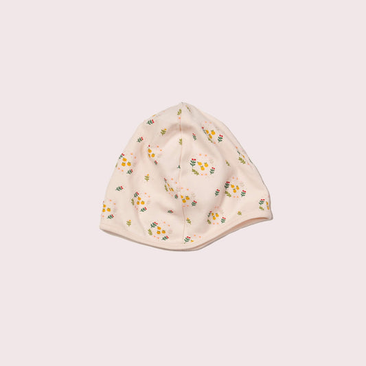 Quince Flowers Organic Baby Hat