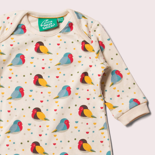Rainbow Robins Organic Romper Playsuit