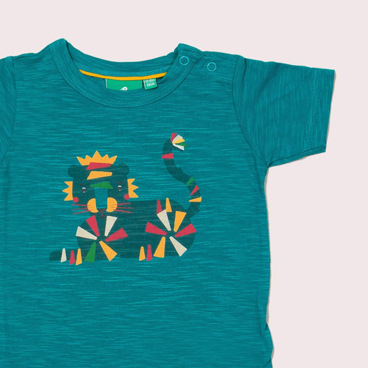 Rainbow Tiger Short Sleeve T-shirt