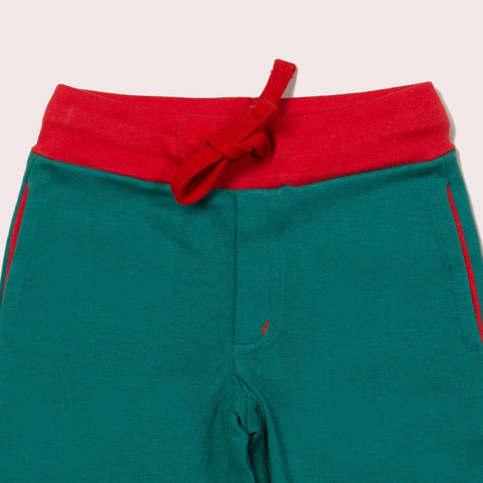 Sea Green Comfy Jogger Shorts