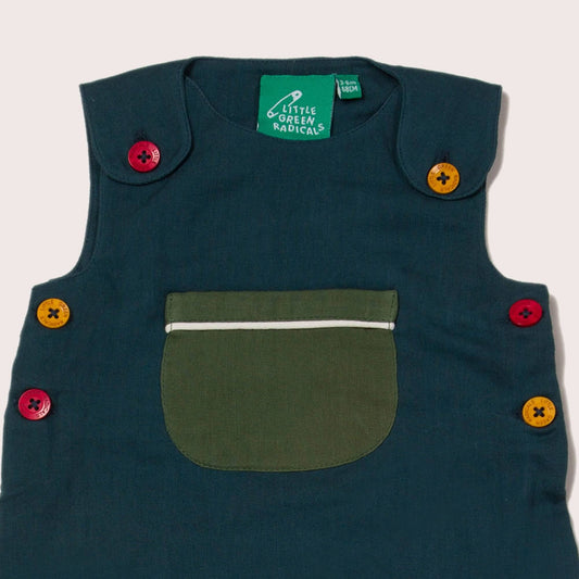 Storm Blue Day After Day Adventure Dungarees