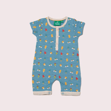 Summer Days Organic Shortie Romper