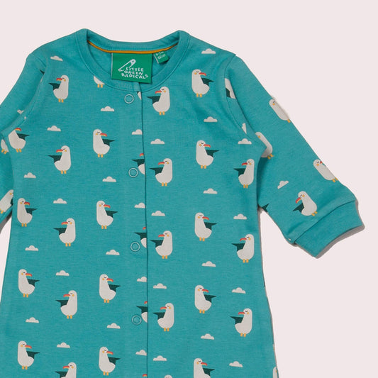 Summer Seagull Organic Babygrow