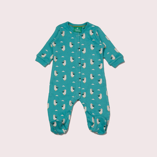 Summer Seagull Organic Babygrow